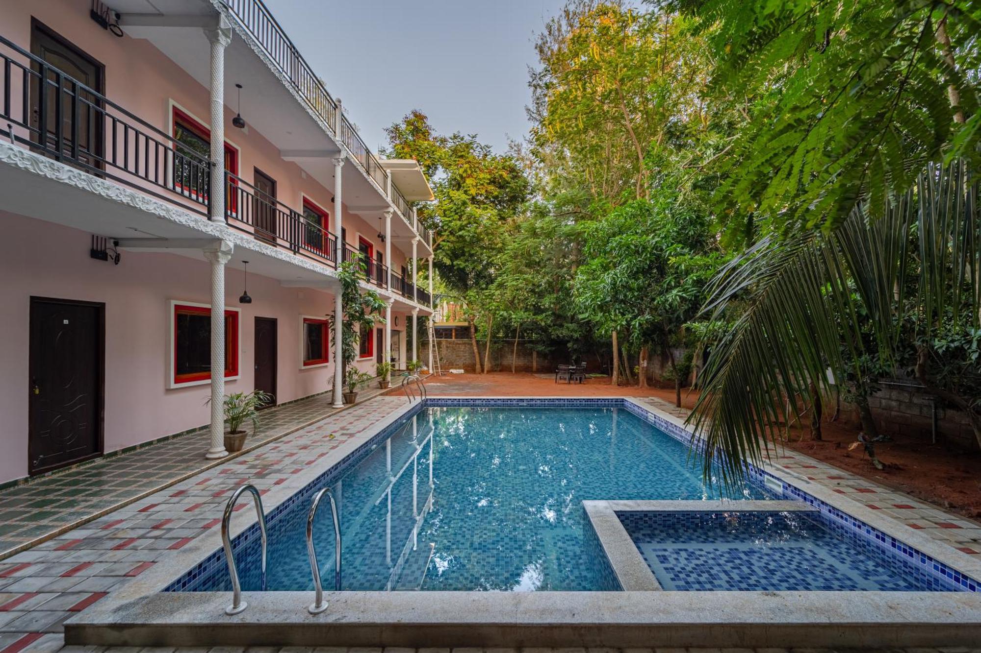 Hotel De Jardin Pondicherry With Swimming Pool Exterior foto